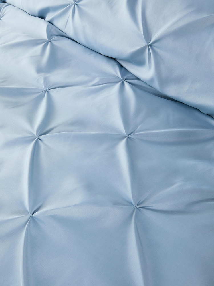 Serene Blue Lara Duvet Cover And Pillowcase Set - Image 3 of 3