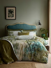 Soiree Green Hidden Garden Duvet Cover Set - Image 4 of 5