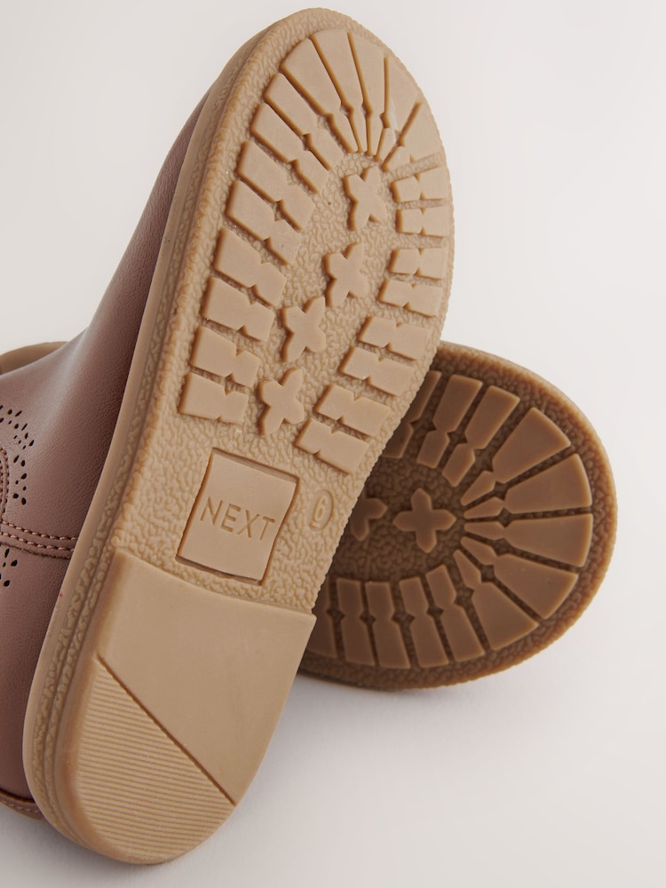 Tan Brown Wide Fit (G) Chelsea Ankle Boots - Image 5 of 5 Tan Brown Wide Fit (G) Chelsea Ankle Boots - Image 5 of 5