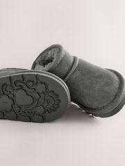 رمادي - حذاء من جلد الغزال المقاوم للماء سهل الارتداء boots - صورة 5 من 5