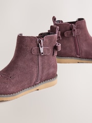 Ante marrón - Bow Detail Chelsea Ankle Boots - Imagen 5 de 5