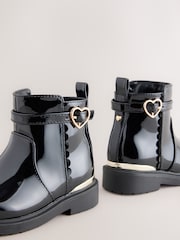 Black Patent Ankle Boots - Image 5 of 5