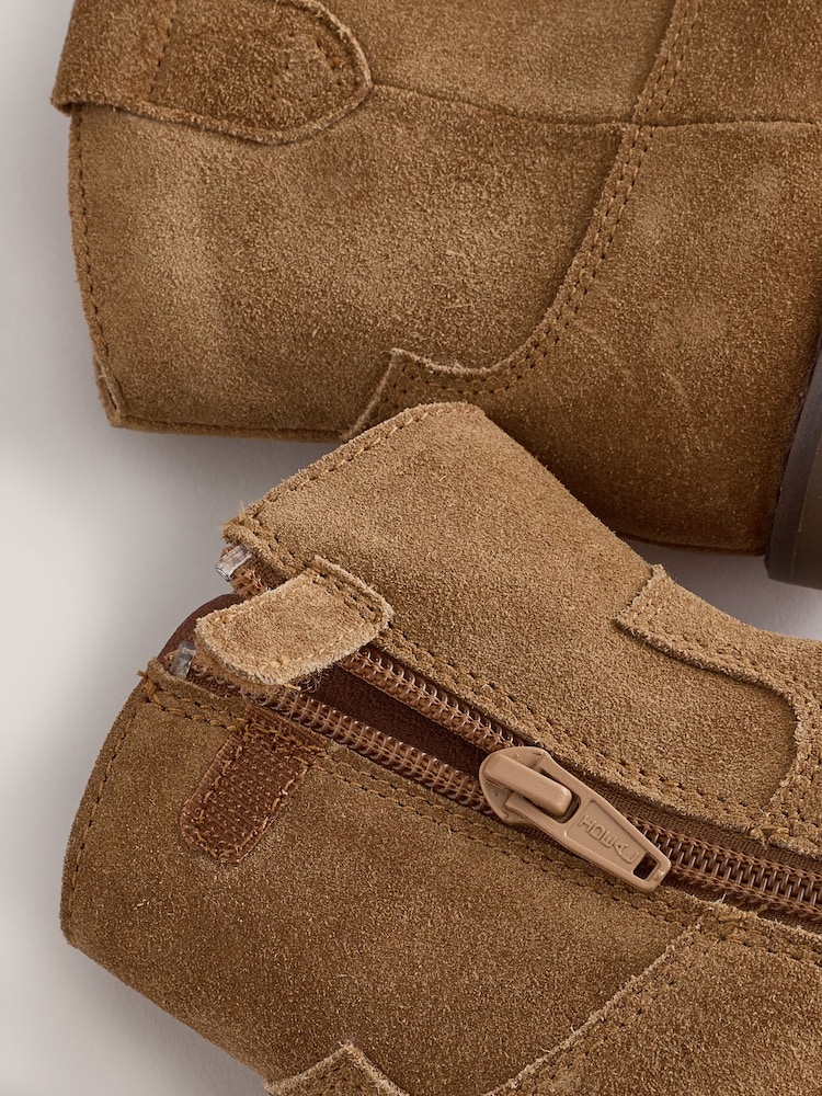 Veloursleder, Dunkelgrau - Westernstiefeletten - Bild 6 von 6 Veloursleder, Dunkelgrau - Westernstiefeletten - Bild 6 von 6
