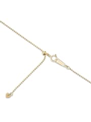 The Diamond Store Blue Vivara Lab Sapphire and Lab Diamond Necklace Set in 9K Yellow Gold - Image 2 of 5