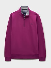 سويت شيرت كلاسيكي بنصف سحّاب من Crew Clothing - صورة 6 من 6