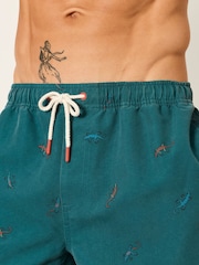 FatFace Lizard Printed Swim Shorts - Afbeelding 3 van 6