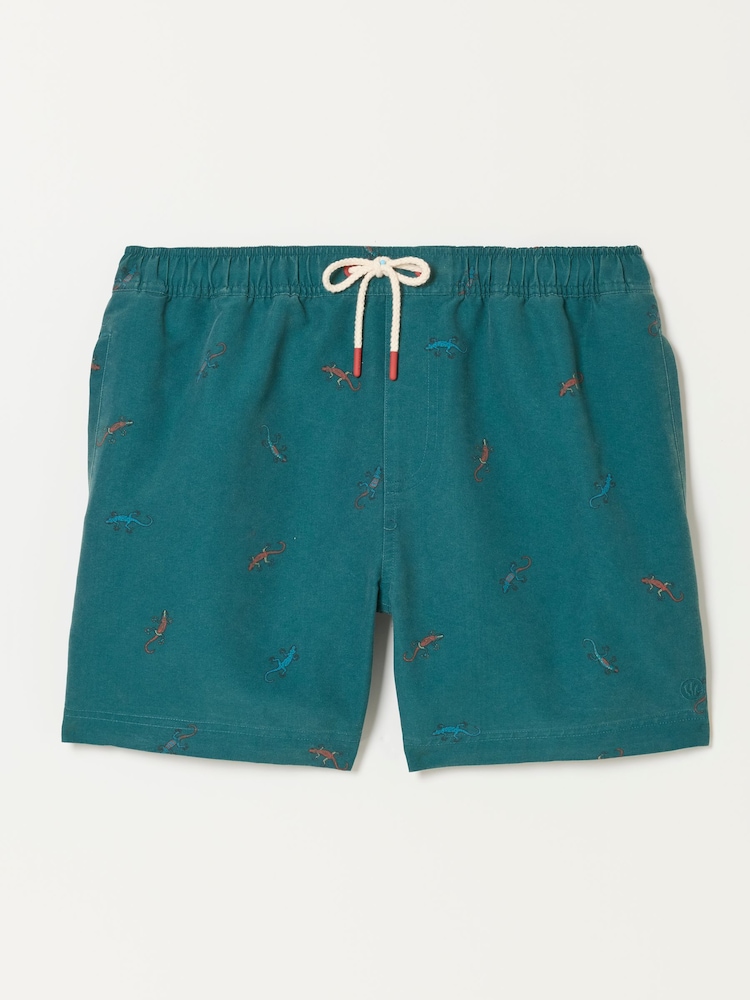 FatFace Lizard Printed Swim Shorts - Afbeelding 6 van 6
