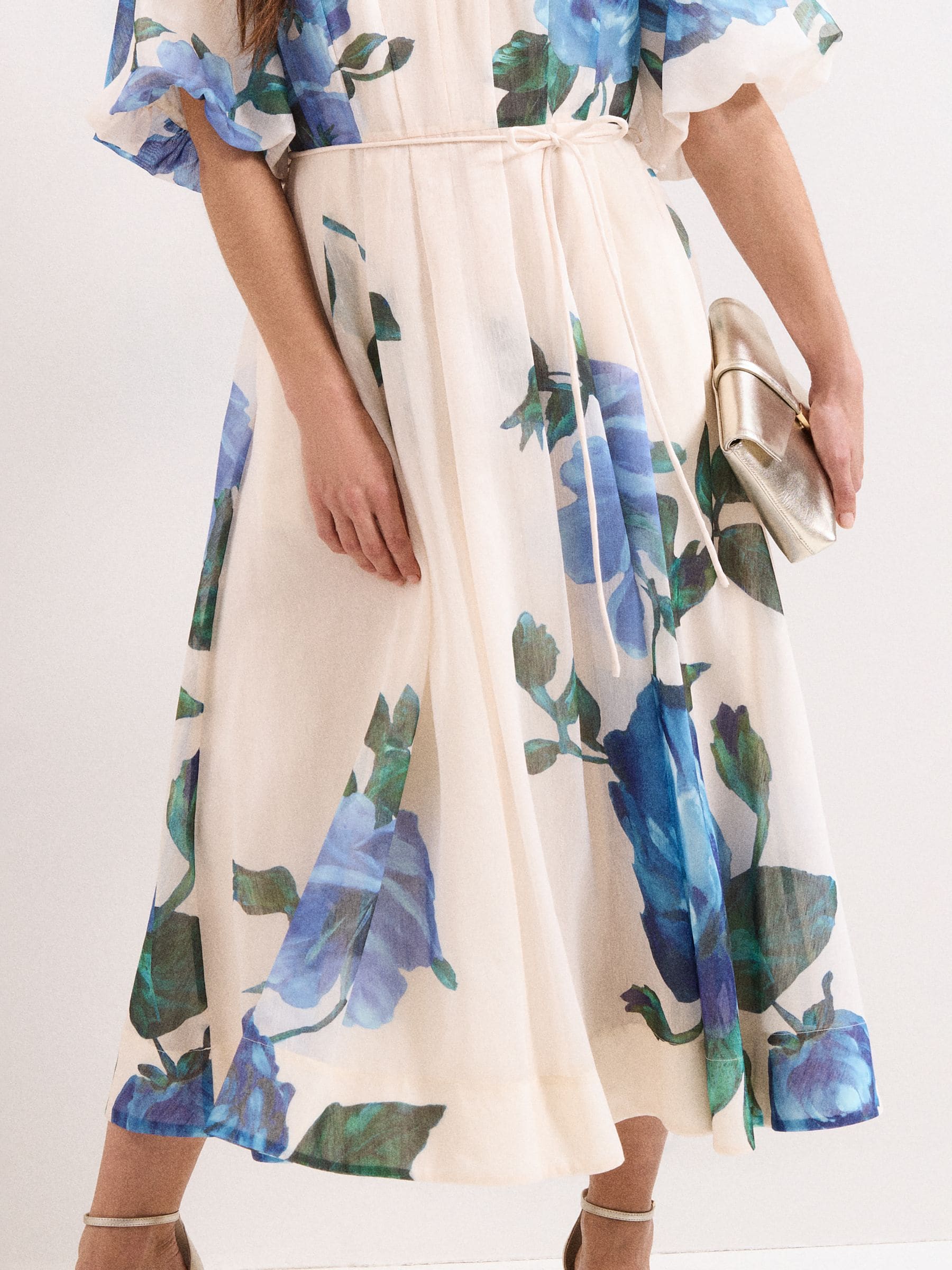 Buy Phase Eight Cream Petite Adeline Dress from Next USA