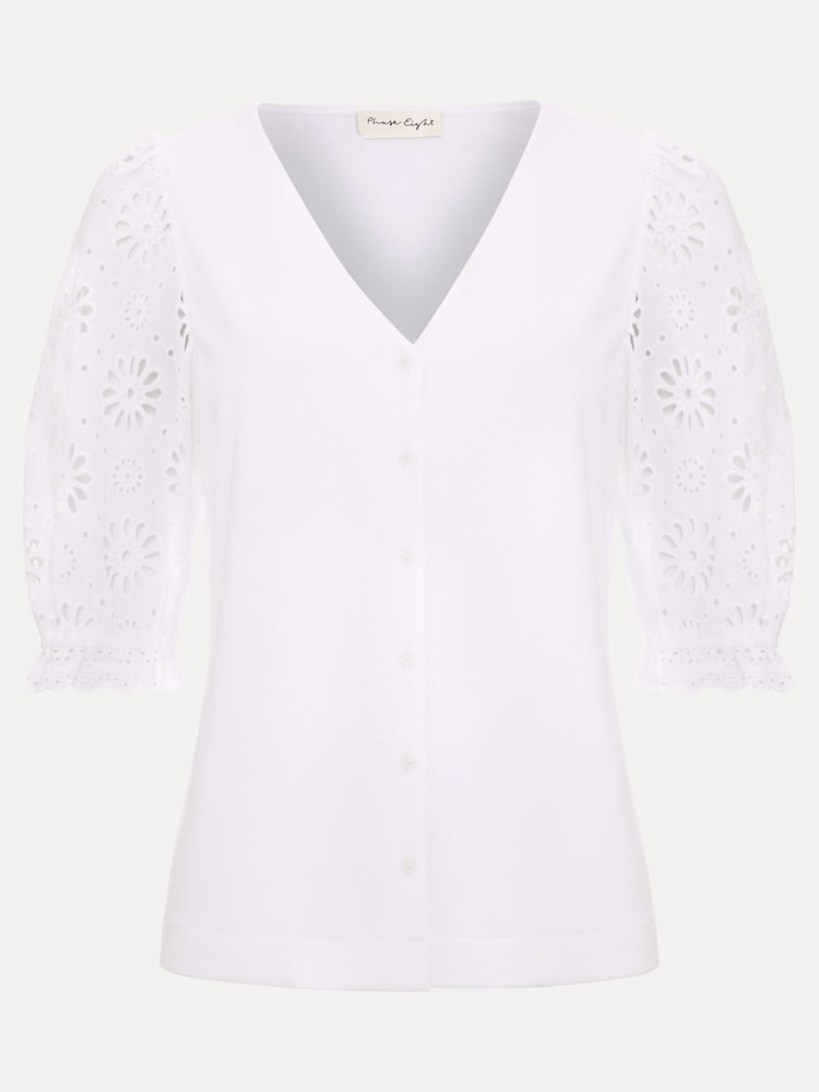 Phase Eight White Eleanor Top - Image 6 of 6