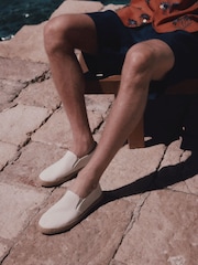 neutre - Espadrilles texturées à enfiler - Image 1 de 6