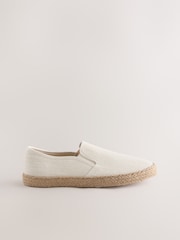 neutre - Espadrilles texturées à enfiler - Image 3 de 6