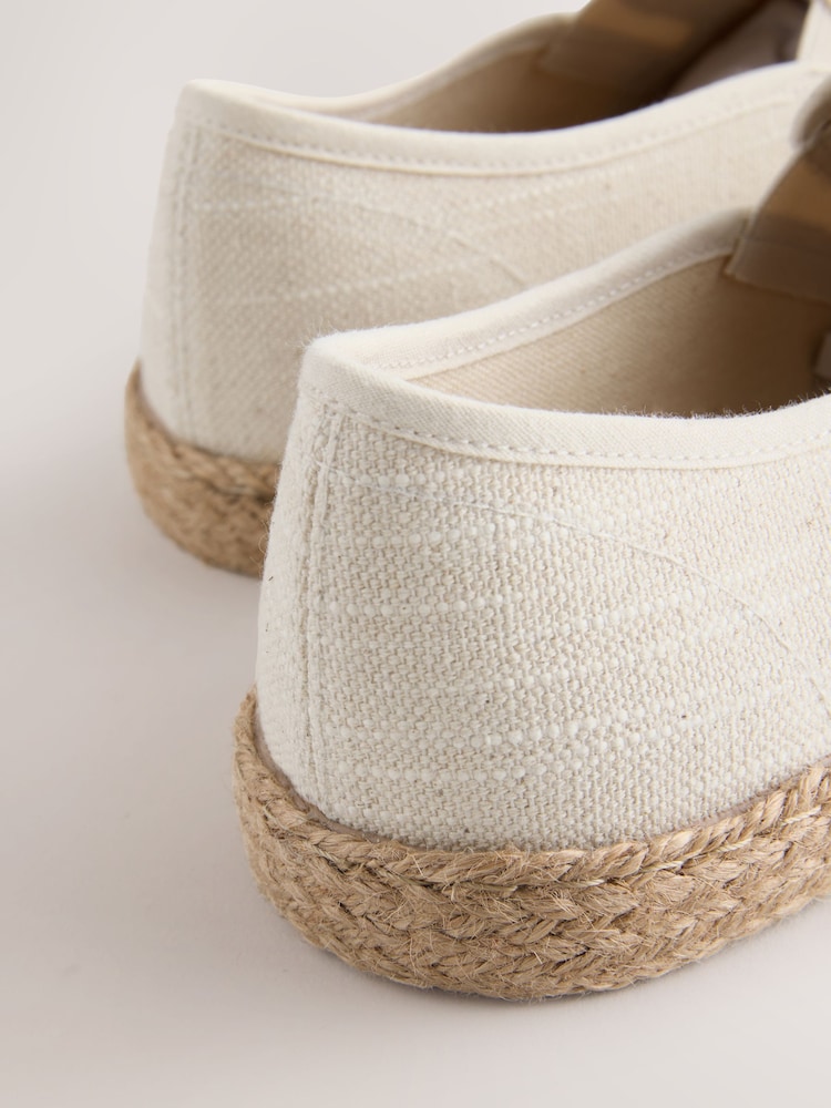 neutre - Espadrilles texturées à enfiler - Image 6 de 6 neutre - Espadrilles texturées à enfiler - Image 6 de 6