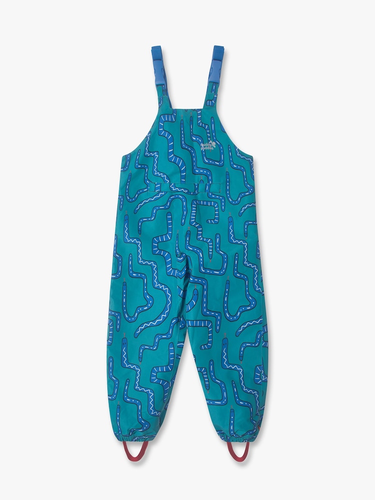 Muddy Puddles Green Waterproof EcoLight Dungarees - Image 2 of 4