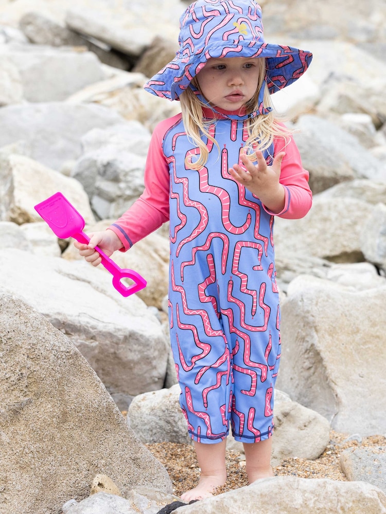 وردي - بذلة للبحر واقية من الأشعة البنفسجية من Muddy Puddles - صورة 1 من 5