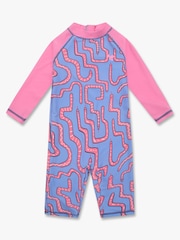 وردي - بذلة للبحر واقية من الأشعة البنفسجية من Muddy Puddles - صورة 3 من 5