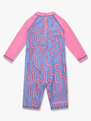 وردي - بذلة للبحر واقية من الأشعة البنفسجية من Muddy Puddles - صورة 4 من 5