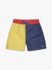 أزرق فاتح - شورت سباحة بتصميم واقٍ من أشعة الشمس فوق البنفسجية من Muddy Puddles - صورة 3 من 5