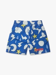 כחול  - Muddy Puddles מכנסי שחייה קצרים באפקט הגנה מפני קרני UV - תמונה 2 מתוך 5