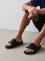 Black Moulded Sliders - Image 3 of 8