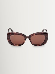 Max Mara Brown Acetate Sunglasses - Image 8 of 8