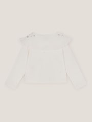 بلوزة مطرزة ومزينة بالخرز بياقة البحارة من Monsoon - صورة 2 من 3