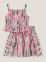Monsoon Stripe Top & Tiered Skirt Set - 画像 1 / 3