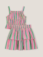 Monsoon Stripe Top & Tiered Skirt Set - 画像 2 / 3