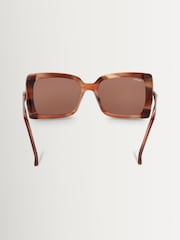 Max Mara Red Acetate Sunglasses - Image 4 of 8