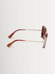 Max Mara Red Acetate Sunglasses - Image 6 of 8