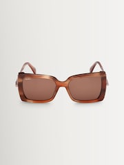Max Mara Red Acetate Sunglasses - Image 7 of 8