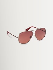 Max Mara Gold Metal Sunglasses - Image 1 of 8