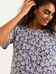 צדפים כחולים - FATFACE חולצה - תמונה 3 מתוך 7