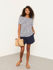 צדפים כחולים - FATFACE חולצה - תמונה 6 מתוך 7