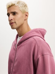 Pink - Cotton On Cropped Zip Up Hoodie - Bild 4 von 4