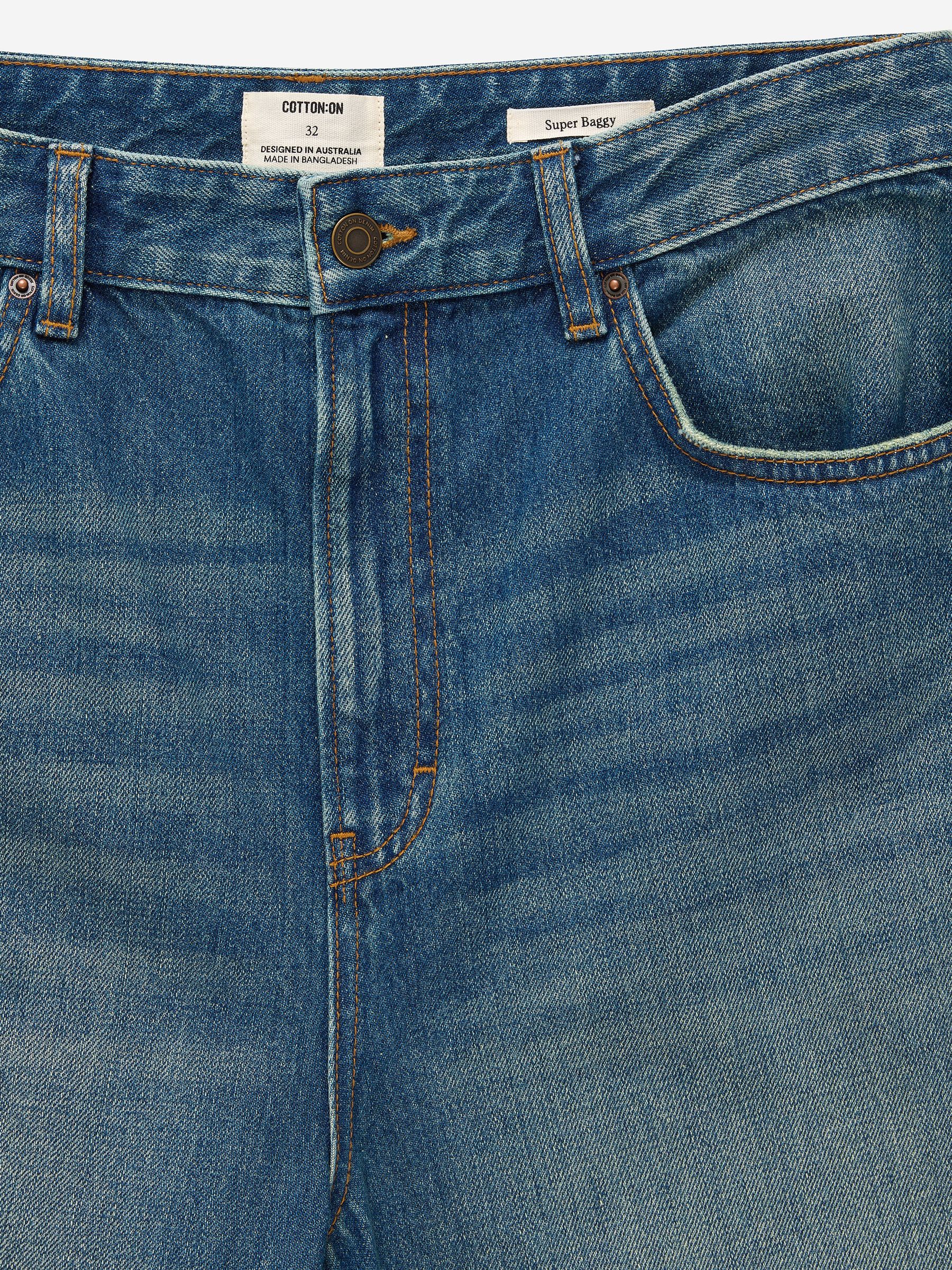 Buy Cotton On Nolita Blue Super Baggy Jeans from Next USA