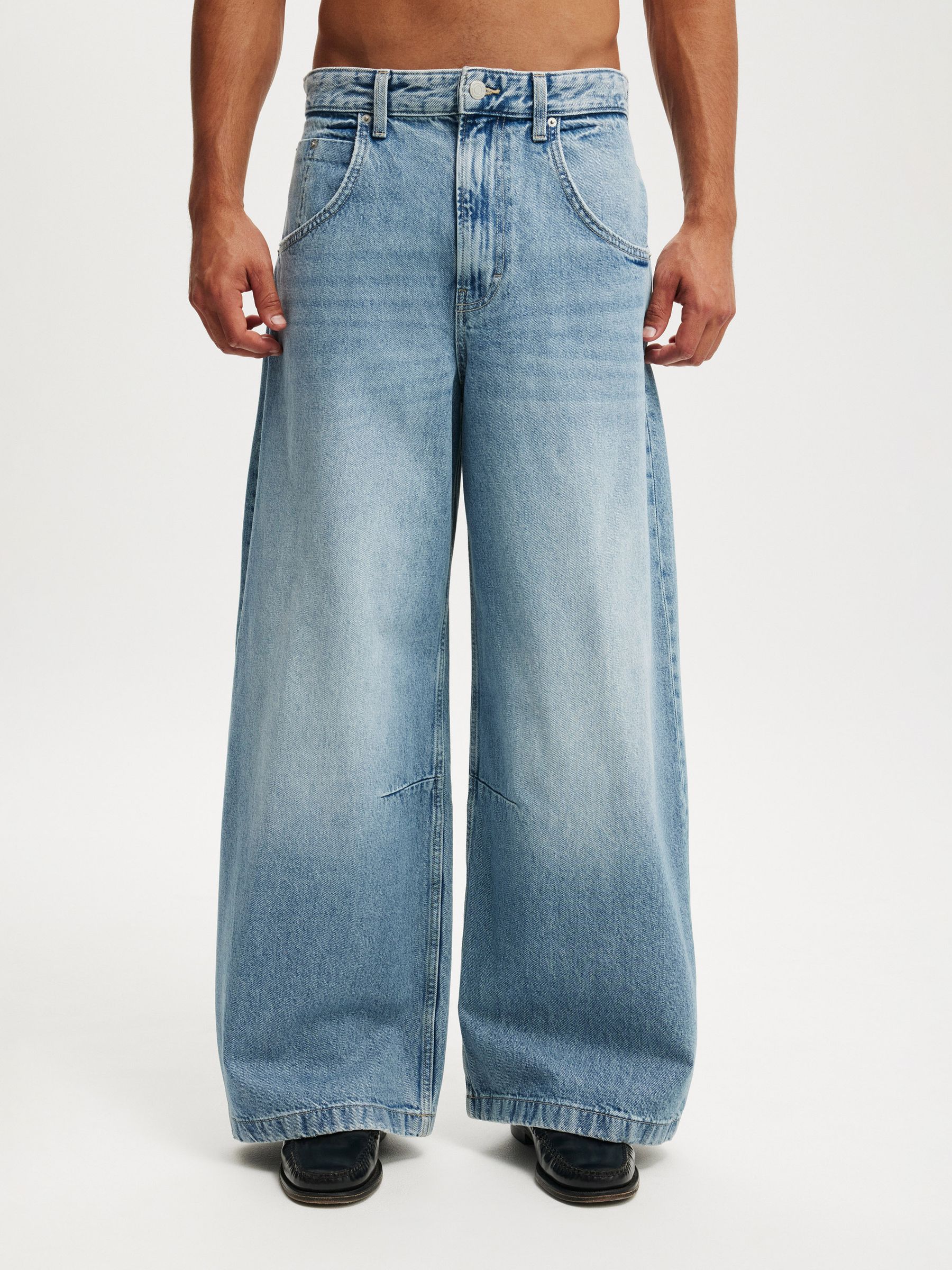 Buy Cotton On Blue Y2K Super Baggy Jeans from Next USA