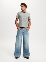 Cotton On Blue Y2K Super Baggy Jeans - Image 3 of 5