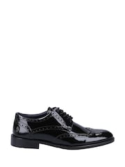 Hush Puppies Dustin Brogue Patent Shoes - Bild 1 von 3