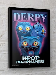 Pyramid International Derpy K-Pop Demon Hunters Framed Print - Image 1 of 3