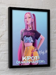Pyramid International Mira K-Pop Demon Hunters Framed Print - Image 1 of 3