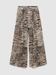 Atelier Animal-Print Wide-Leg Trousers - Image 2 of 8