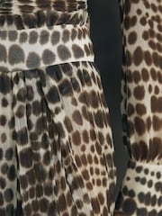 Atelier Animal-Print Wide-Leg Trousers - Image 3 of 8