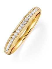 The Diamond Store Gold Lab Diamond Heritage Half Eternity Ring 0.15ct H/SI in 18K Gold Vermeil - Image 2 of 7
