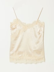 FatFace Ivory Logan Lace Trim Cami - Image 7 of 7