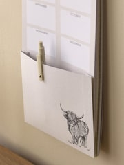 Cream Hamish Slim 2027 Calendar - Image 3 of 5