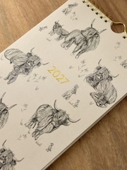 Cream Hamish Slim 2027 Calendar - Image 4 of 5