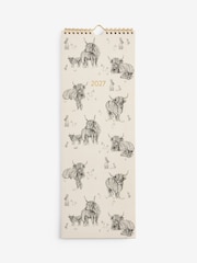 Cream Hamish Slim 2027 Calendar - Image 5 of 5