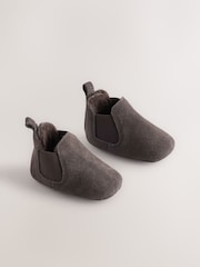 Chocolate Brown Chelsea Boots (0-2mths) - Image 1 of 5