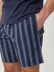 Threadbare Stripe Pyjama T-Shirt and Shorts Set - تصویر 4 از 4