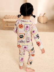 Patchwork multicolor - Pijamas de Halloween con personajes (9meses -12año) - Imagen 3 de 5